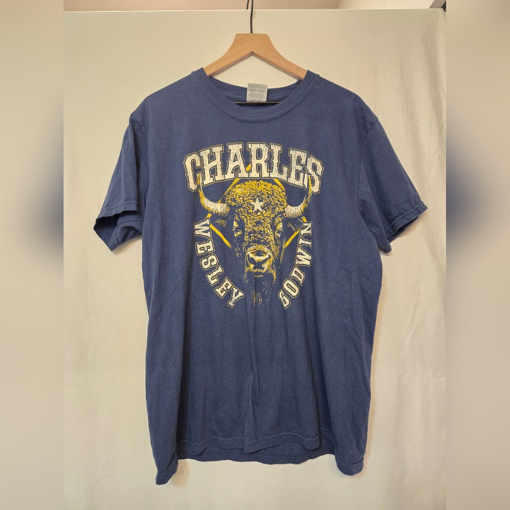 Charles Wesley Godwin Official Merch Buffalo T Shirt Size Large